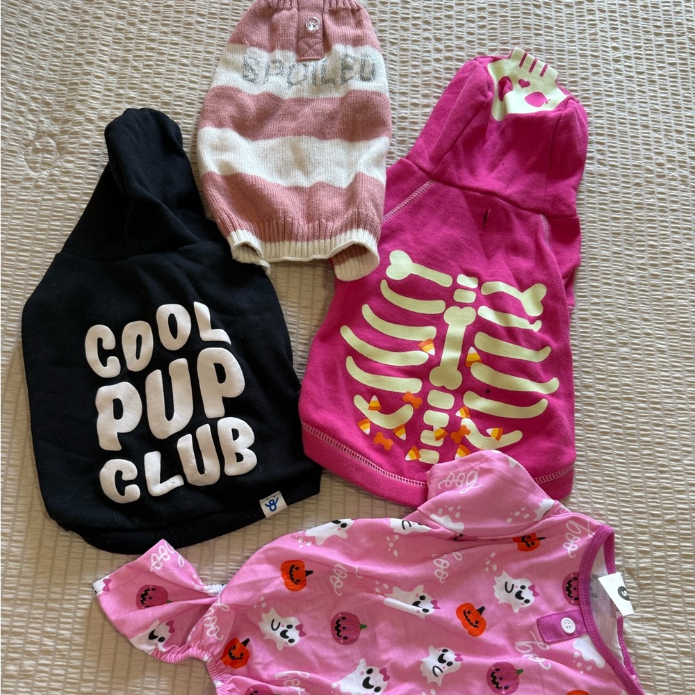 Pink Girl Dog Clothes small